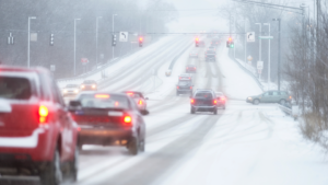 Road in snow